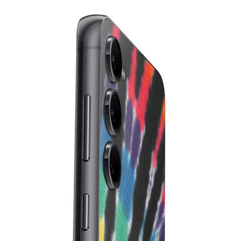 Liquid Blue Tie Dye - Rainbow Galaxy S25 Skin